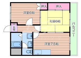 プレアール吹田ＳＯＵＴＨの物件間取画像